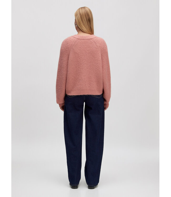 Rani bomber cardigan (cropped oversize)