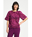 Dashing plum top