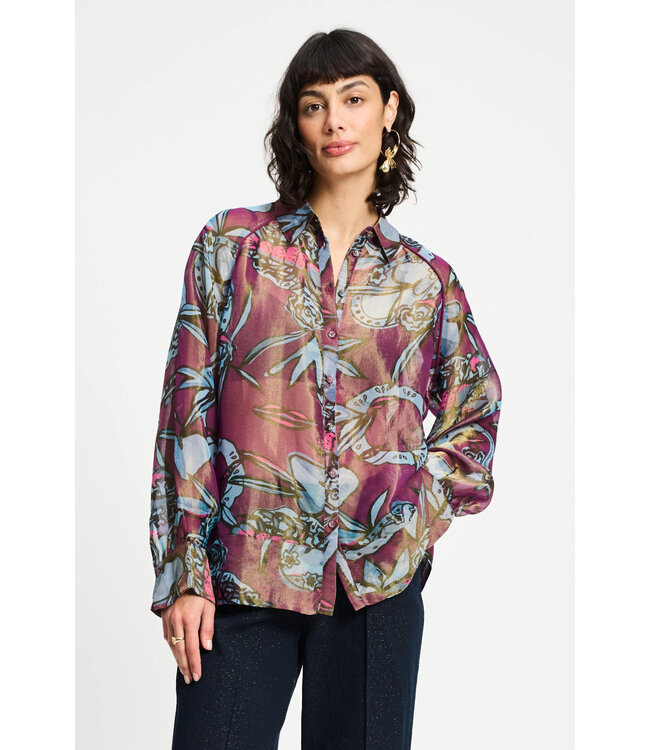 Mystic dinner shimmer blouse