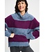 Plum stripes pullover