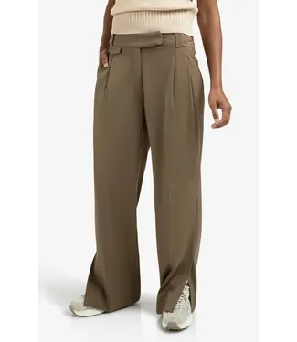 YAYA Wide leg trousers with slit