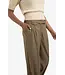 Wide leg trousers with slit