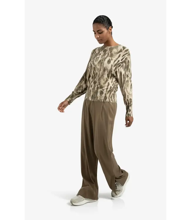 Sweater with allover print