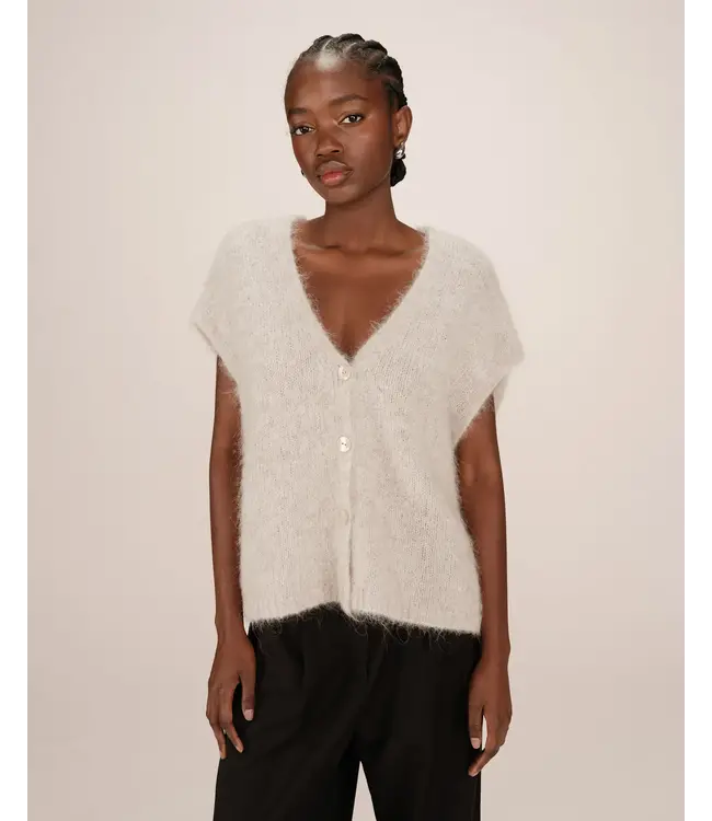 Savant  oversized vest - Greige