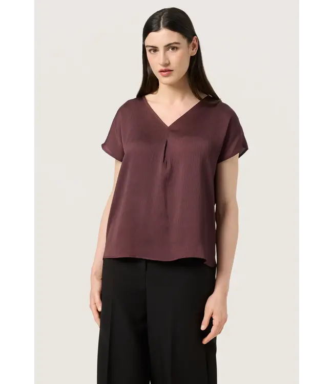 Ioana marija top - Aubergine