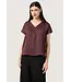 Ioana marija top - Aubergine