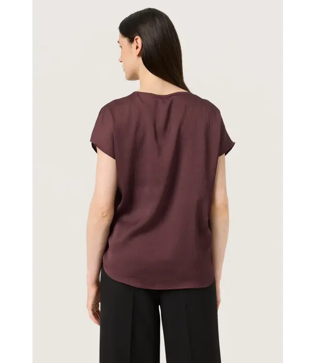 Ioana marija top - Aubergine