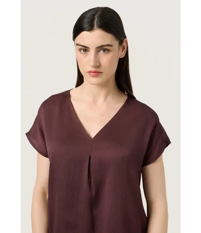 Ioana marija top - Aubergine