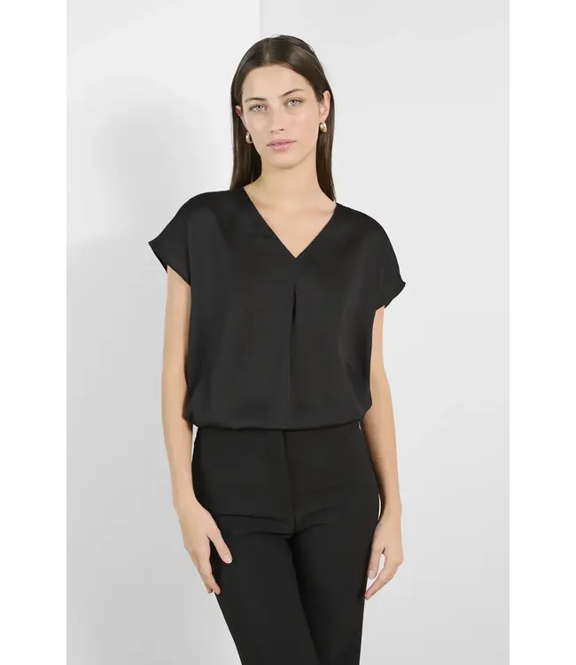 Ioana marija top - Zwart