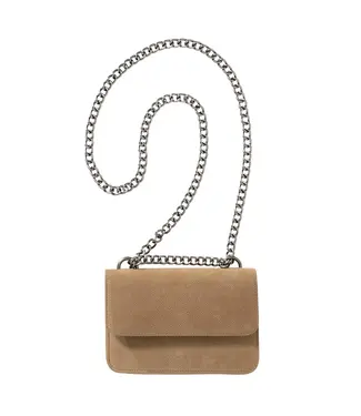 YAYA Shoulderbag with chain - beige
