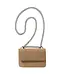 Shoulderbag with chain - beige
