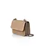 Shoulderbag with chain - beige