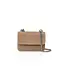 Shoulderbag with chain - beige