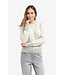 Knitted sweater with contrast trims