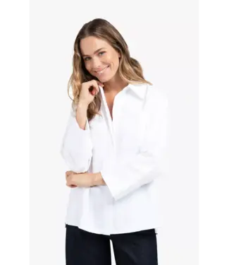 YAYA Soft oversized blouse with wide cuffs