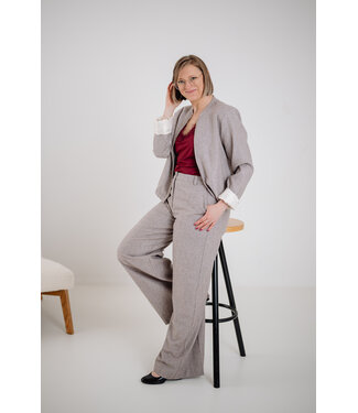 Simple Malmo pants - Taupe