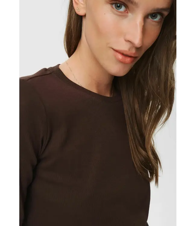 Riley ls cropped tee