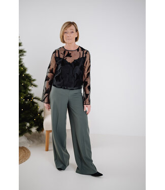 Soaked in Luxury Corinne wide long pants - Urban chic
