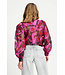 Splashing fireworks blouse
