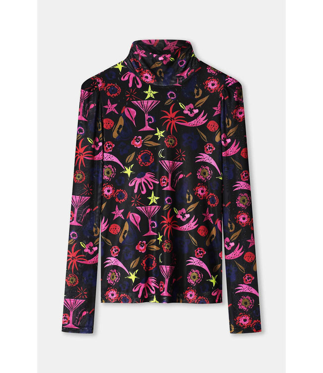 Party Delight mesh top