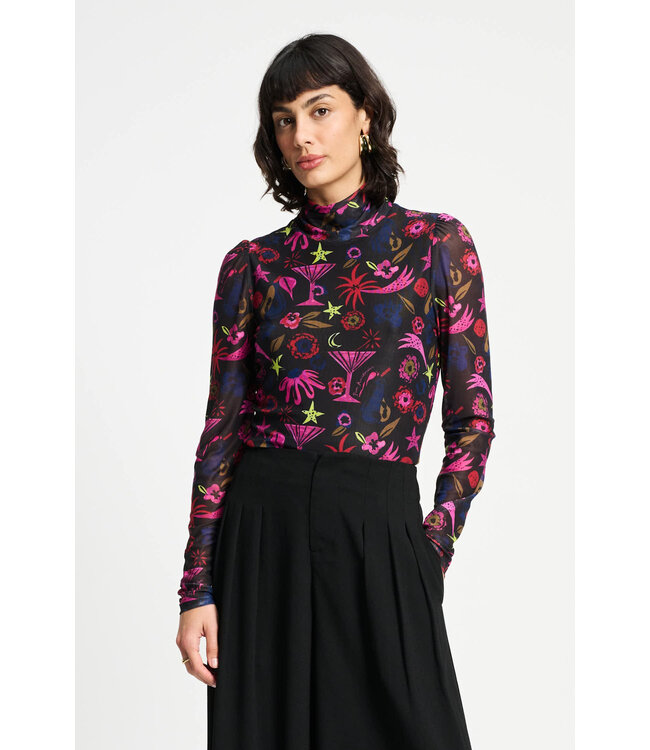 Party Delight mesh top