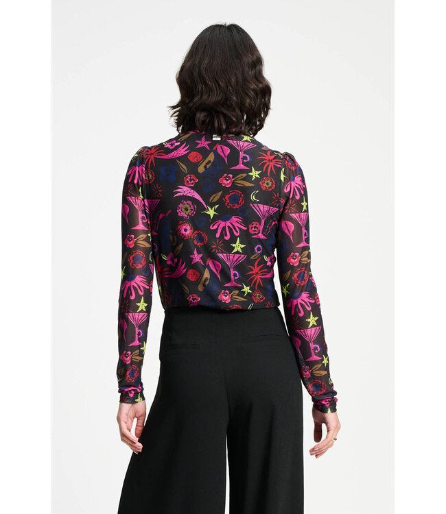 Party Delight mesh top