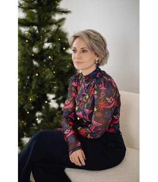 Pom Amsterdam Party Delight mesh top