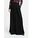 Wide leg noir pants