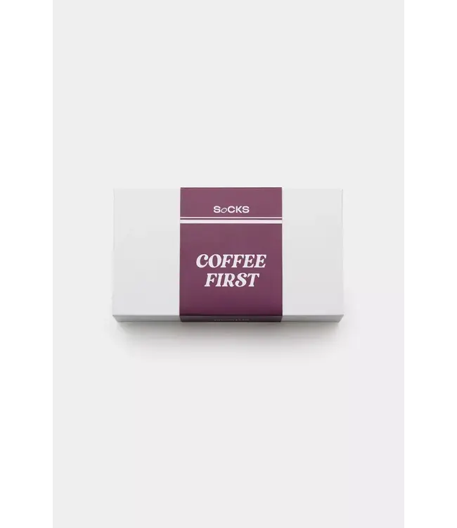Coffee first socks Giftbox (3 paar)