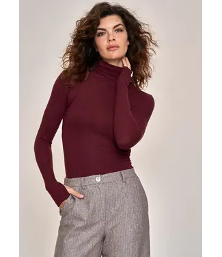 Simple Selma knit - Burgundy