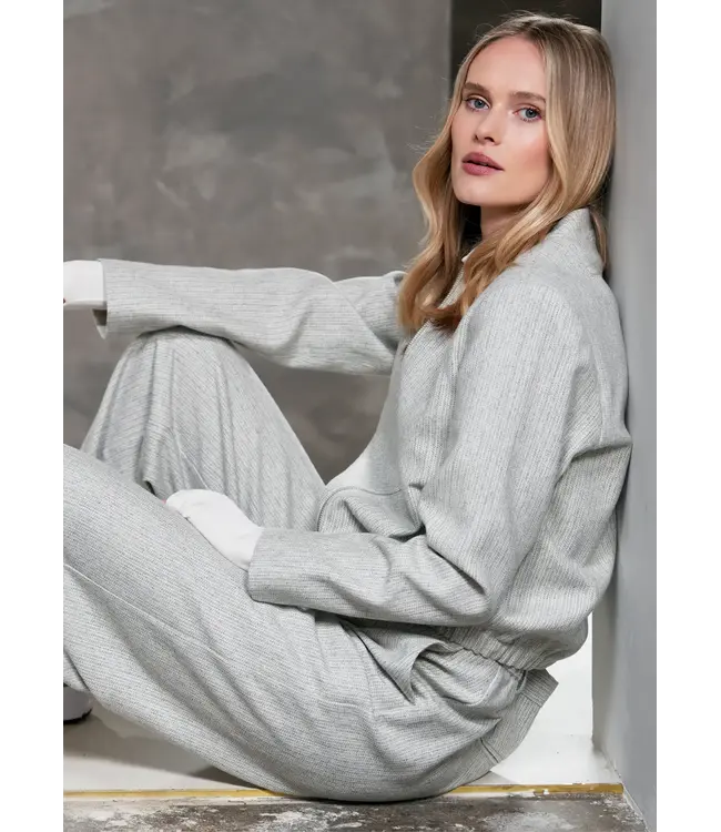 Chai bomber Jack - Grey melange