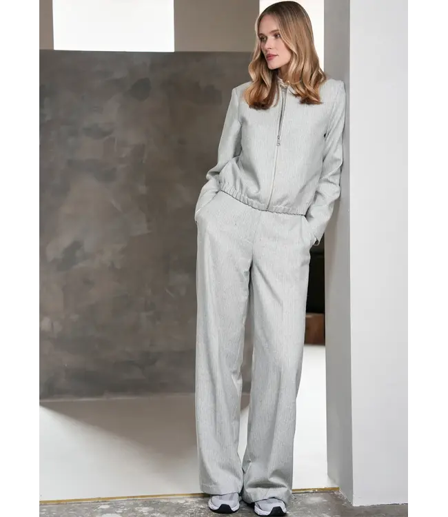 Chai bomber Jack - Grey melange