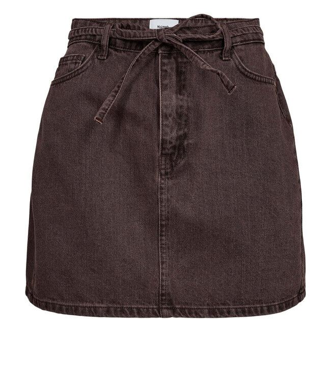 Brooklyn skirt - Coffee washed