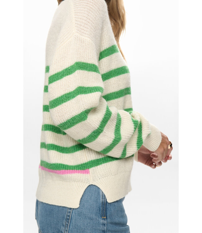 Vinette pullover - Vibrant green