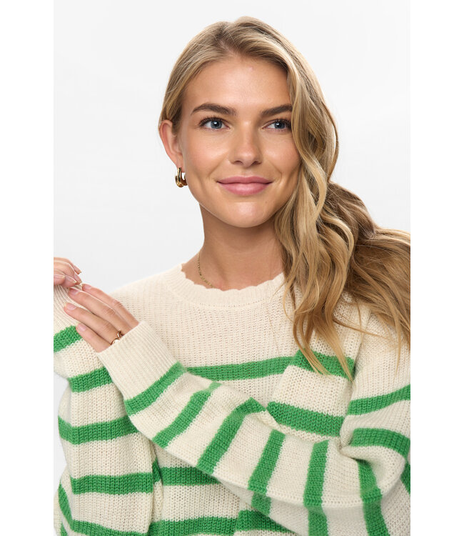 Vinette pullover - Vibrant green