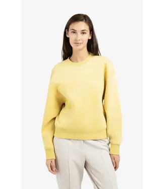 YAYA Sweater van stevige stof met gewassen effect