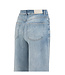 High-waist jeans met losvallende pasvorm en lichte wassing