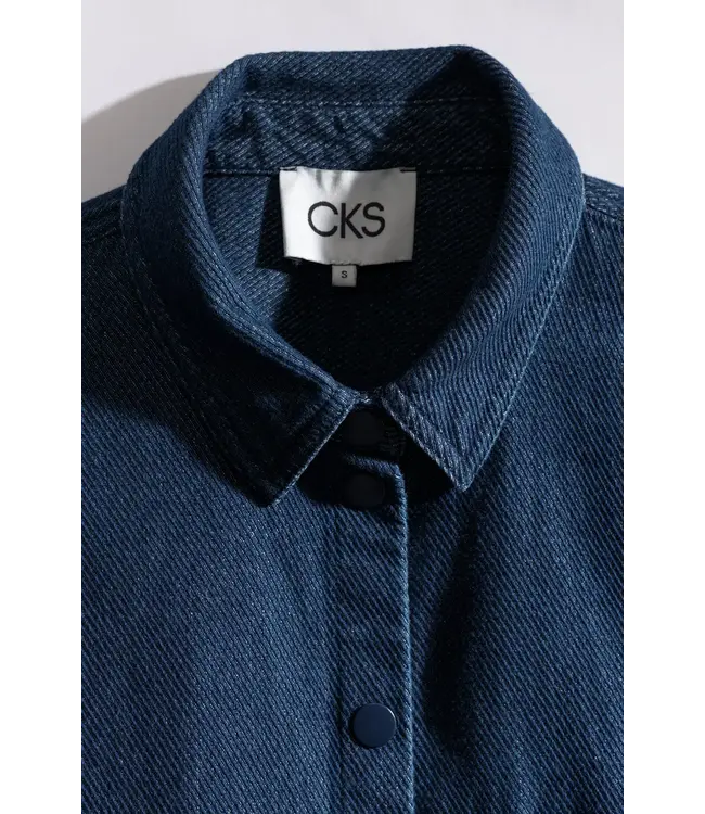 Standing blouse - Denim