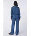 Moore pleated pants - Denim