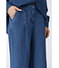 Moore pleated pants - Denim
