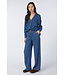 Moore pleated pants - Denim