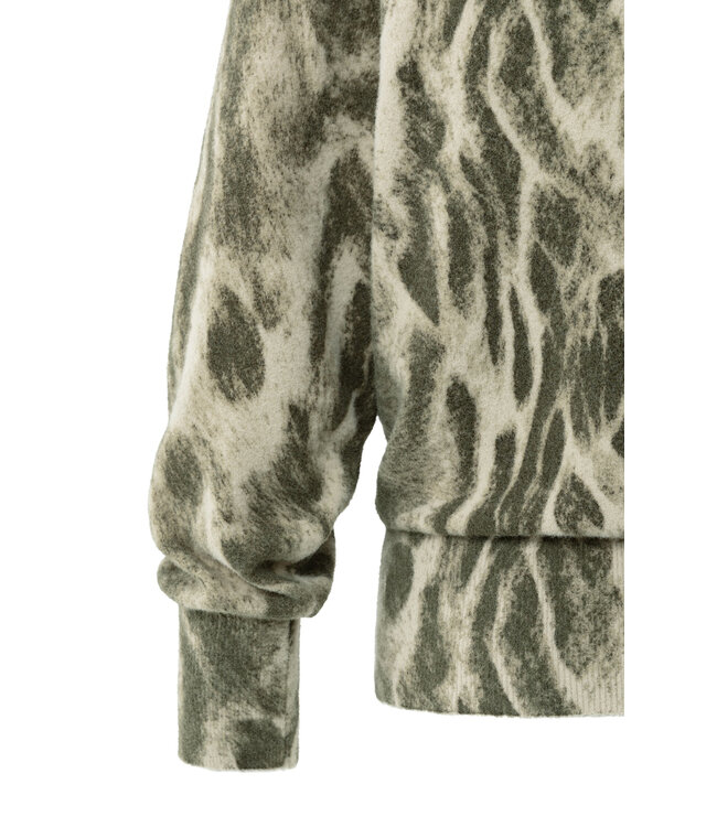 Sweater with allover print