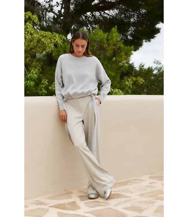 Sweater with tie details