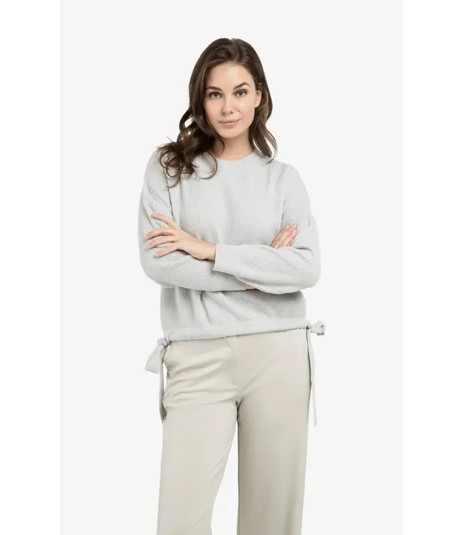 Sweater with tie details