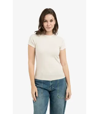 YAYA Melange raglan top