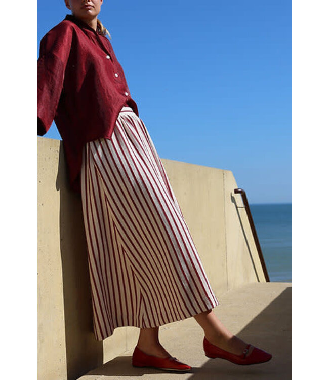 Sari skirt - Stripes