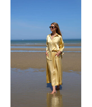 SIL Sari skirt - Yellow