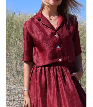 SIL Bella shirt - Bordeaux