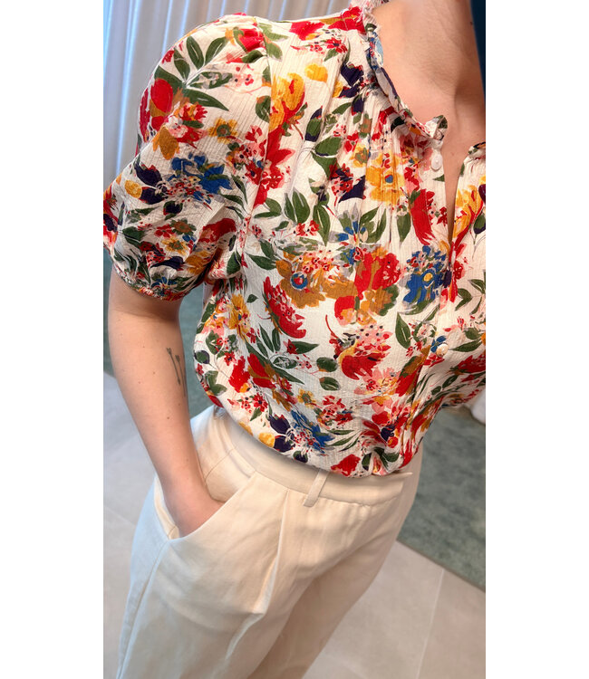 Floral blouse