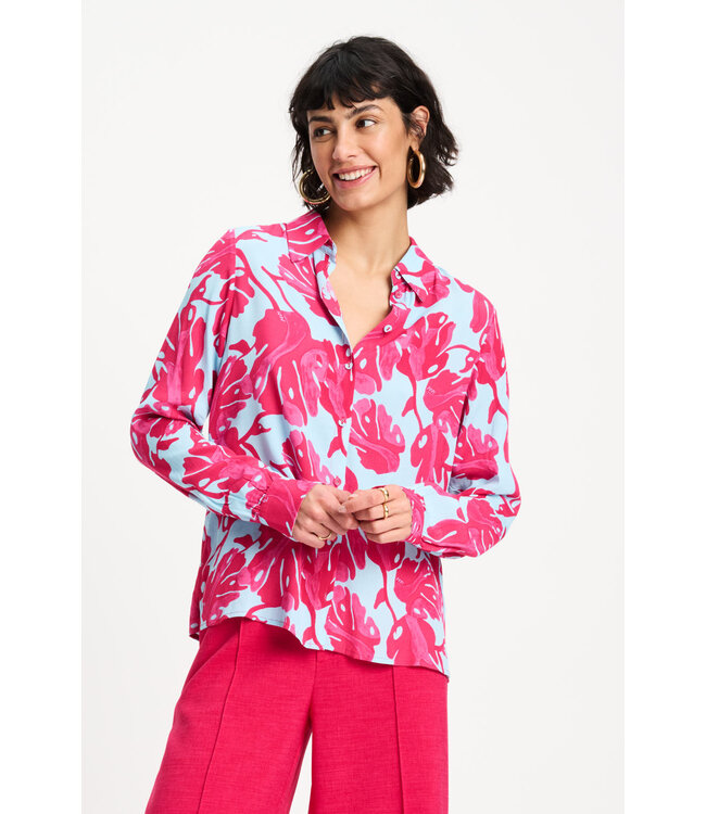 Mila blouse - Urban flora